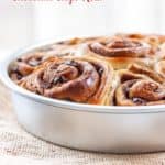 Pan of 5 spice chocolate roll buns