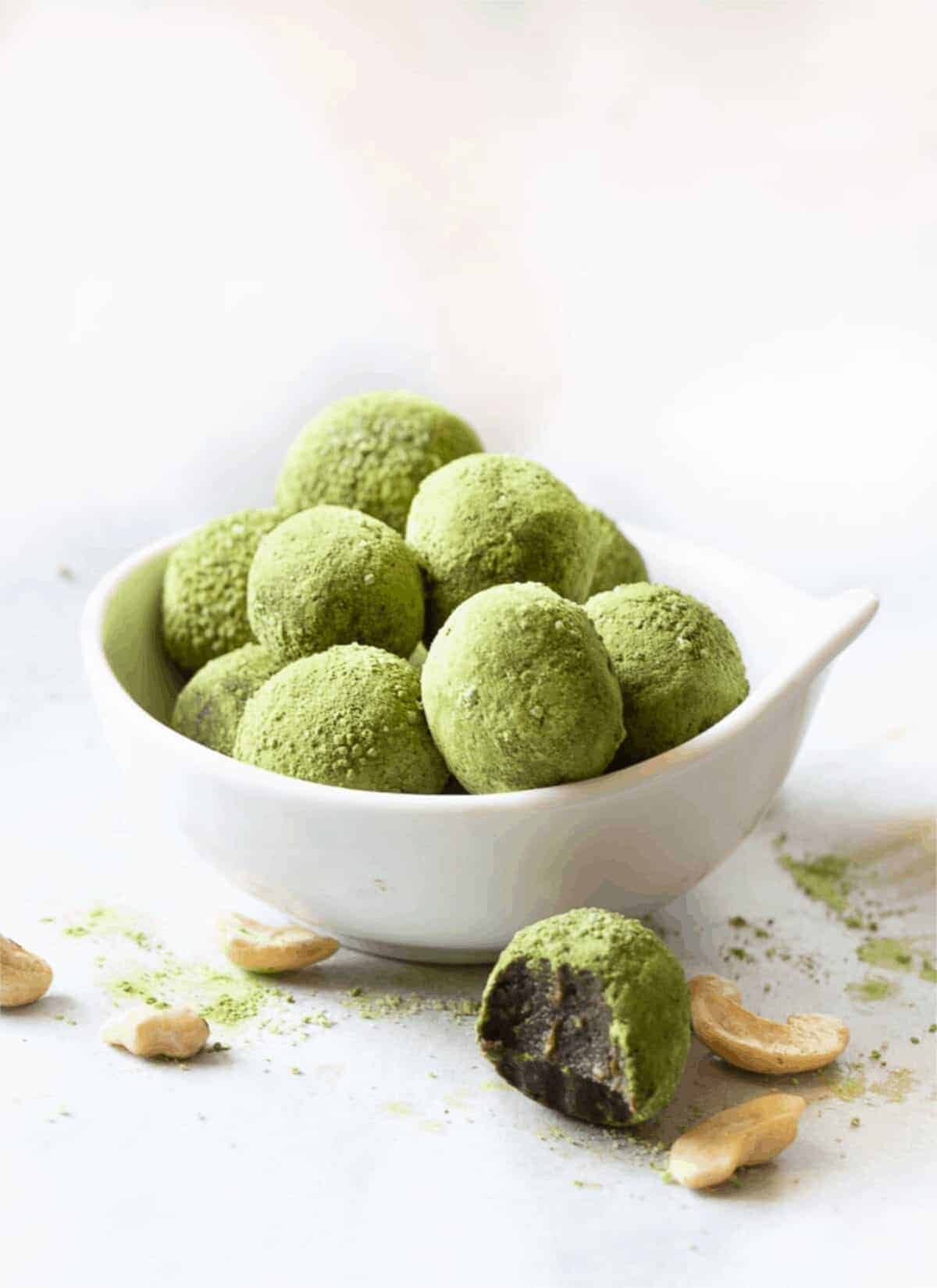 Matcha Energy Balls