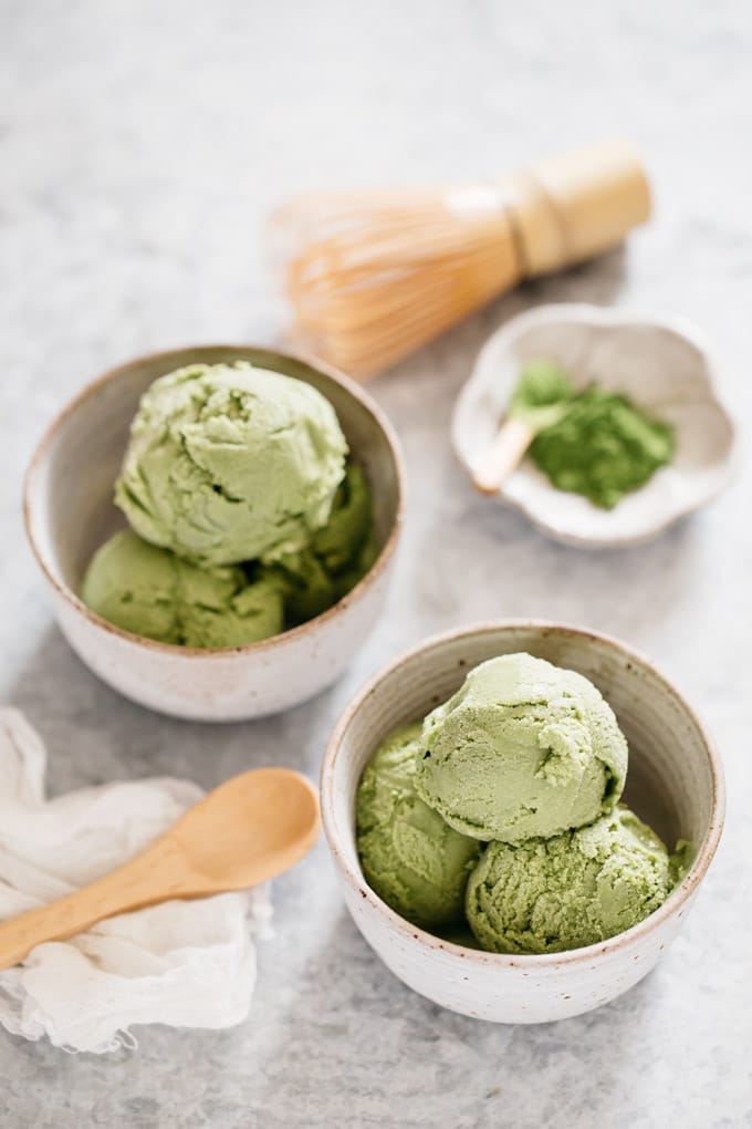 Matcha ice cream