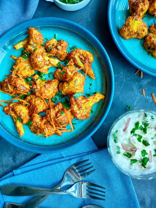 Roasted tandoori Cauliflower