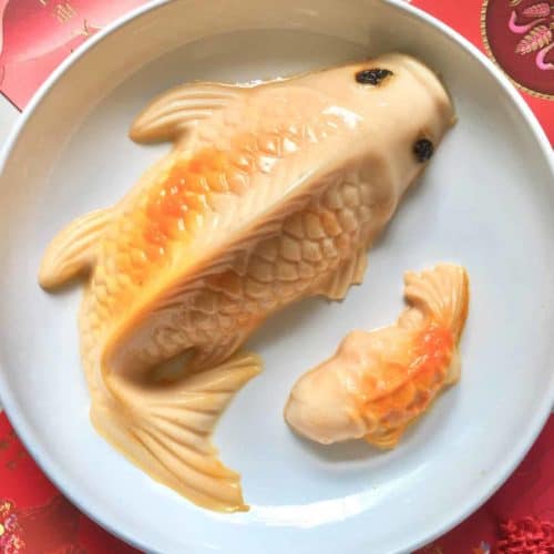 chinese new year koi fish jelly