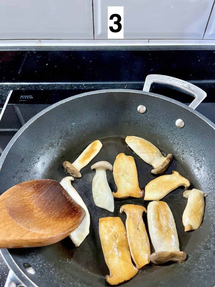 Asian King Oyster Mushrooms (3-ingredients) - Greedy Girl Gourmet