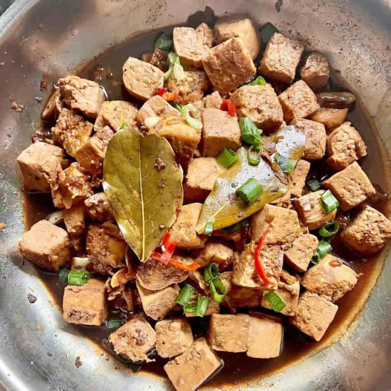 Filipino Tofu Adobo - Greedy Girl Gourmet